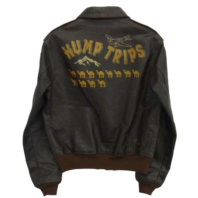 トイズマッコイ TYPE A-2 ROUGH WEAR CLOTHING ラフウェア 実名 1939 ハンプトリップ レザー ジャケット 買取実績 画像