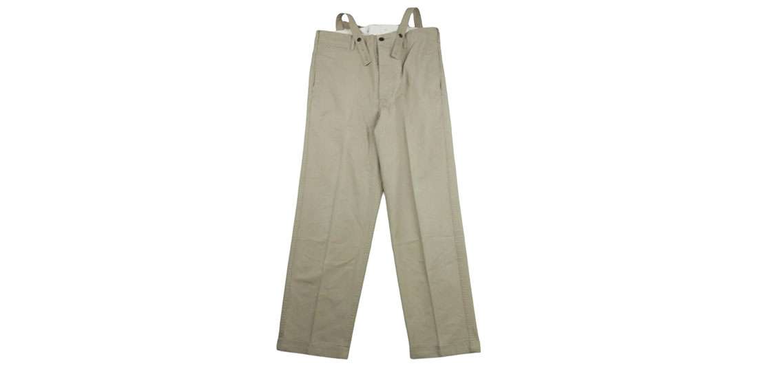 ビズビム 19SS 119105008008 CAMUS BRACES PANTS WD 買取実績