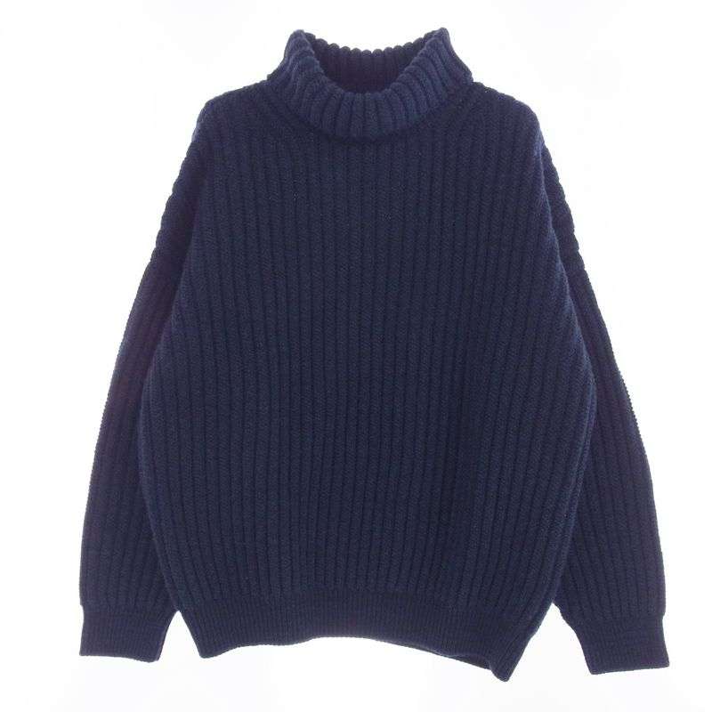 ビズビム 21AW 0121205012004 アンプラス タートルネック ニット セーター 買取実績　画像