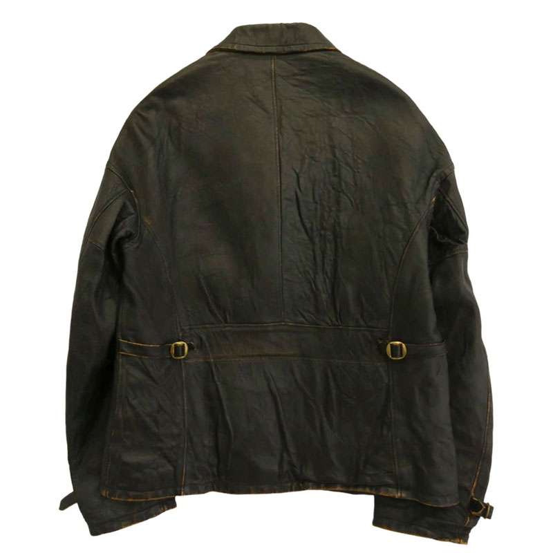 ビズビム 23AW 0123205014002 UNO RIDERS JKT IT ベジタブルタンニングラムレザー ライダース レザー ジャケット 買取実績 画像