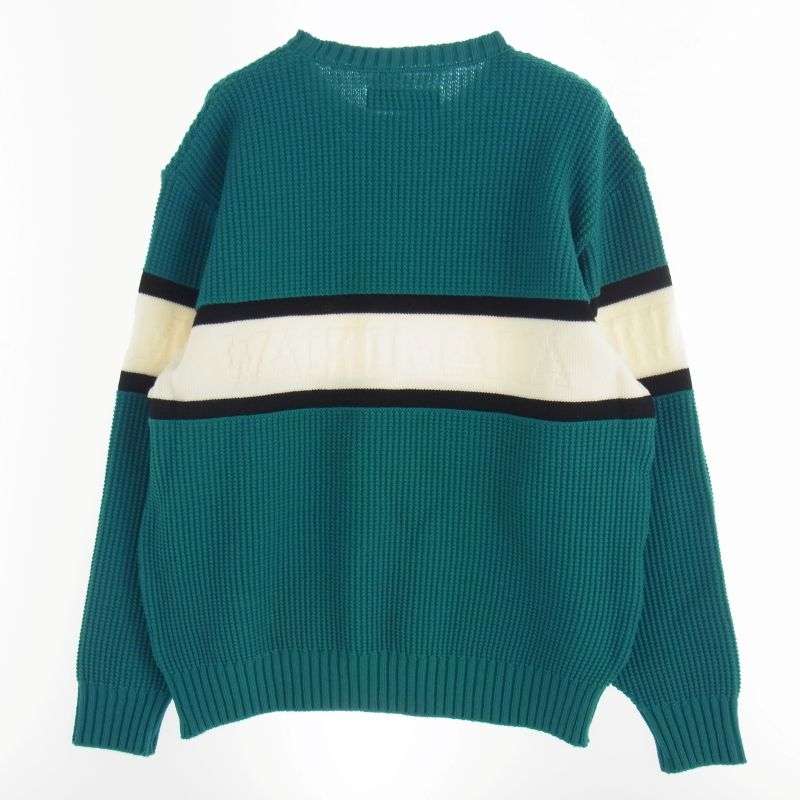 ワコマリア 24AW 24RW-WMK-KN05 LOGO JACQUARD KNIT SWEATER ロゴ ジャガード セーター 買取実績 画像