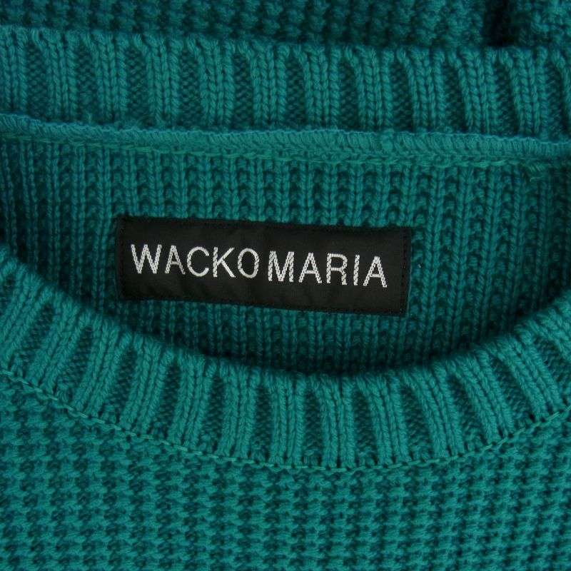 ワコマリア 24AW 24RW-WMK-KN05 LOGO JACQUARD KNIT SWEATER ロゴ ジャガード セーター 買取実績 画像