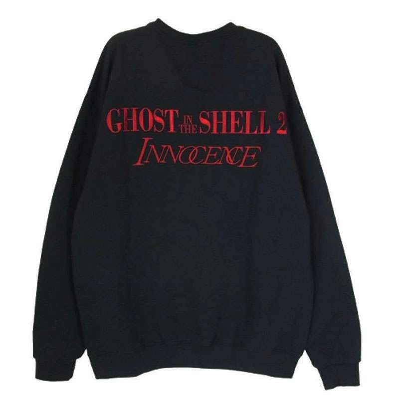 ワコマリア 24SS INNOCENCE-WM-SS01 GHOST IN THE SHELL 攻殻機動隊 イノセンス クルーネック スウェット シャツ 買取実績 画像