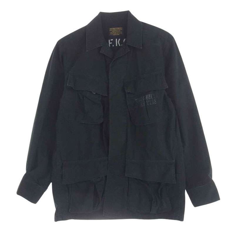 ワコマリア roots ロゴ バックプリント ファティーグ ジャケット 買取実績 画像