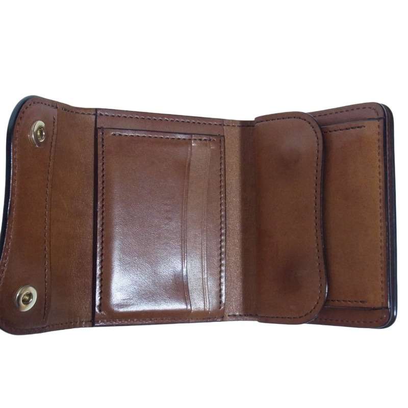 ワイルドスワンズ ENO イーノ サドルプルアップ 三つ折り 財布 買取実績　画像