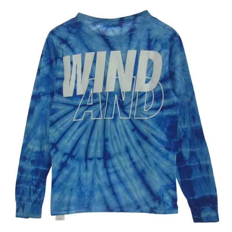 ウィンダンシー LONG SLEEVE CUT-SEWN TIEDYE タイダイ染め ロング スリーブ Tシャツ 買取実績 画像