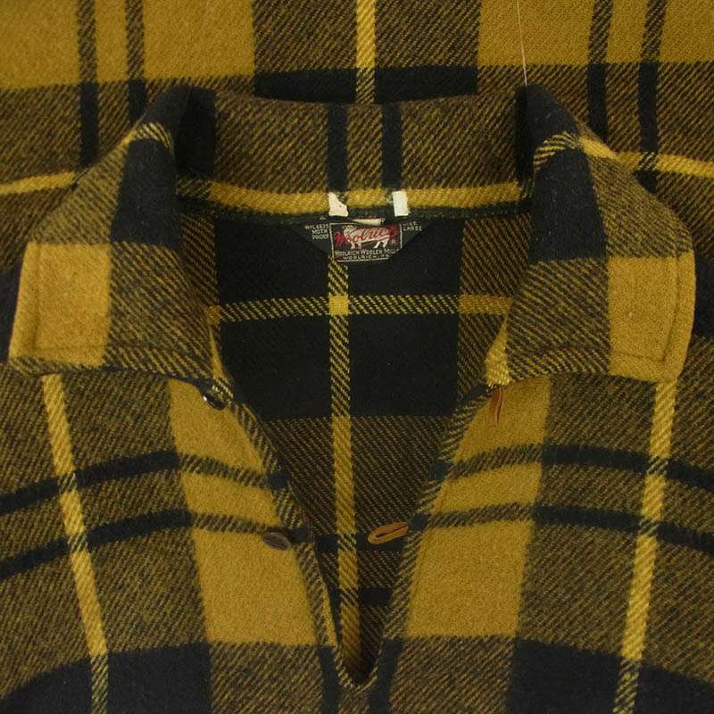 ウールリッチ 50s 60s プルオーバー ウール 長袖 シャツ 買取実績 画像