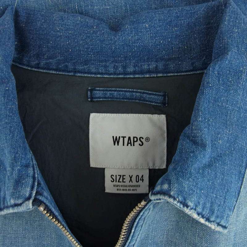 ダブルタップス 19SS 191WVDT-JKM01 ACE JACKET INDIGO エース デニムジャケット 買取実績 画像