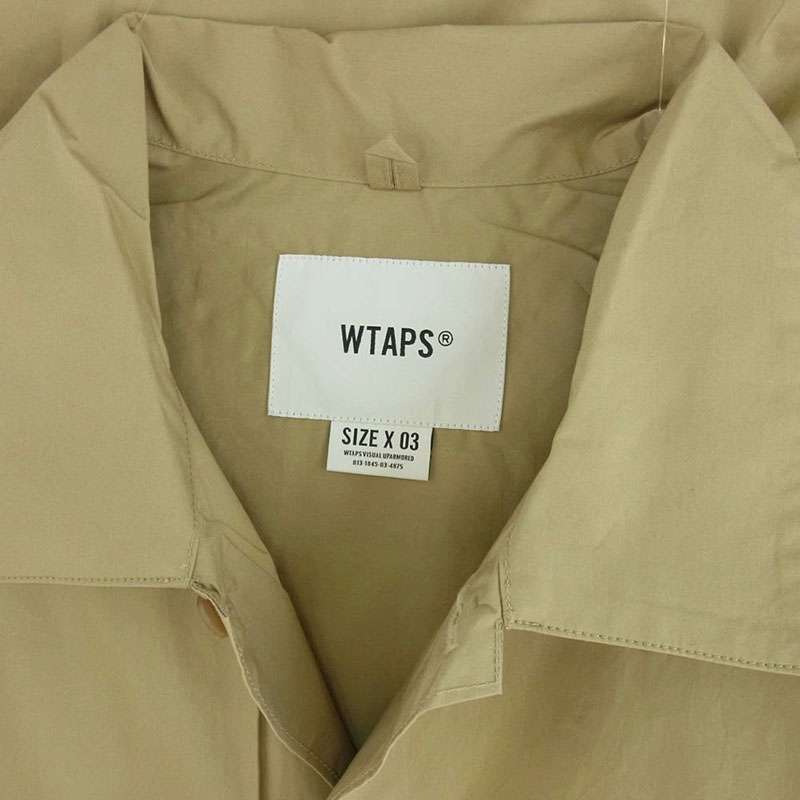 ダブルタップス 21SS 211WVDT-SHM05 DECK SS SHIRT ミリタリー 半袖 シャツ 買取実績 画像