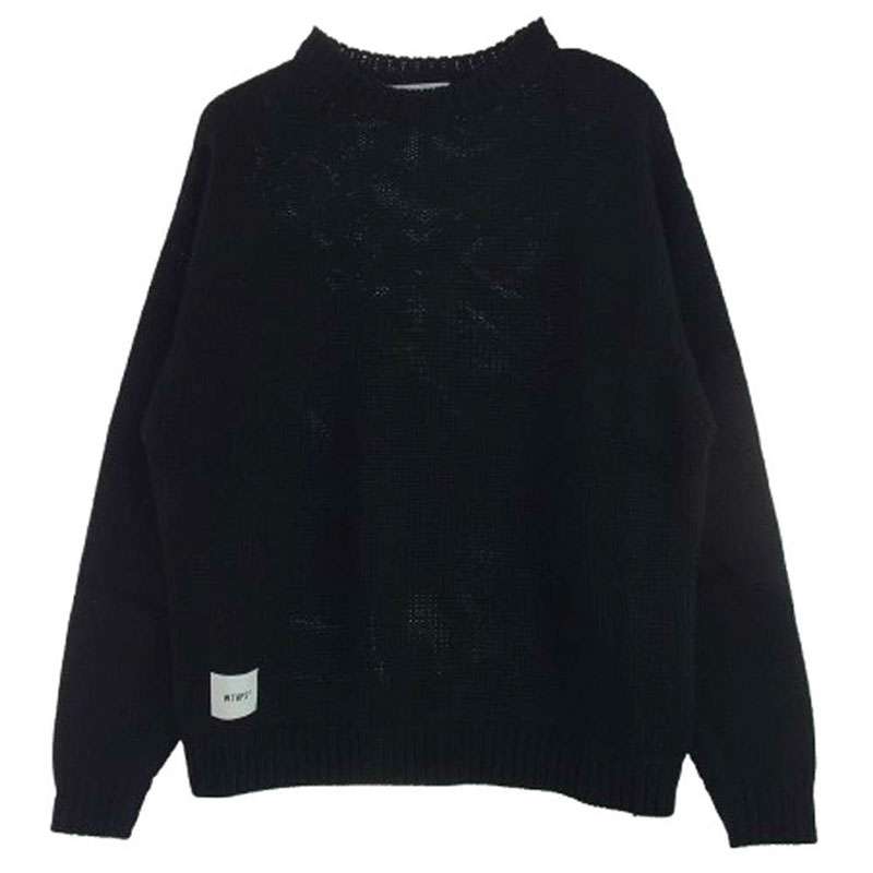 ダブルタップス 22AW 222MADT-KNM02 222MADT-KNM02 ARMT SWEATER クロスボーン クルーネック ニット 買取実績 画像