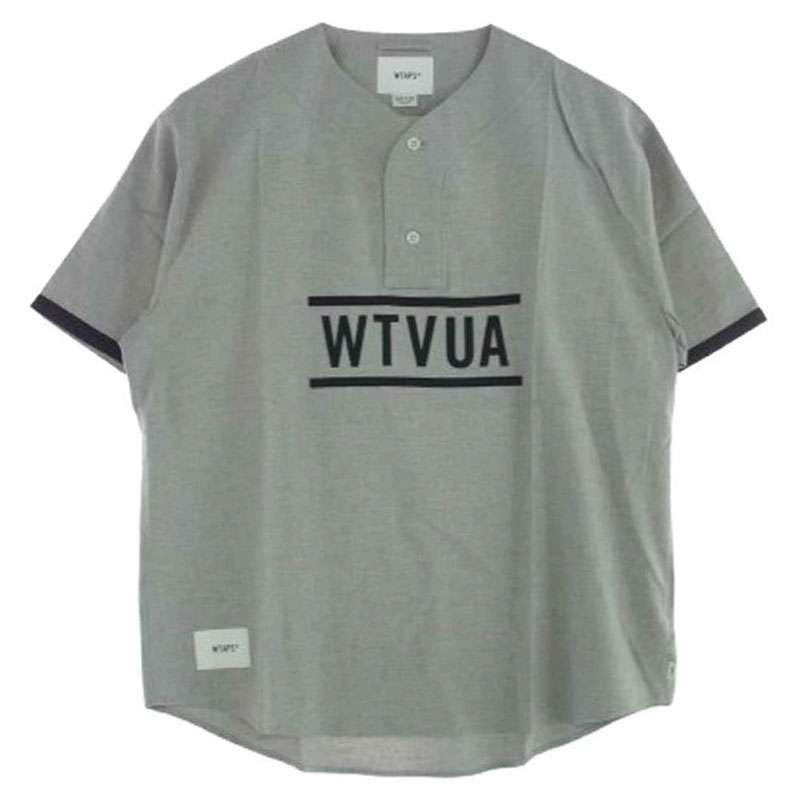 ダブルタップス 231TQDT-SHM03 LEAGUE/SS/COTTON.TWILL.WTVUA リーグ ショート スリーブ ベースボール 半袖 シャツ 買取実績 画像