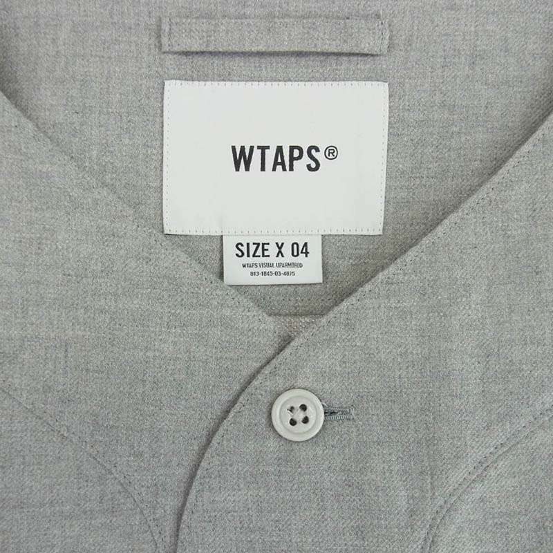 ダブルタップス 231TQDT-SHM03 LEAGUE/SS/COTTON.TWILL.WTVUA リーグ ショート スリーブ ベースボール 半袖 シャツ 買取実績 画像