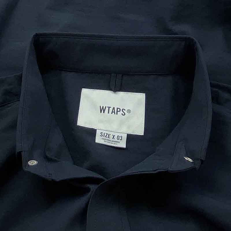 ダブルタップス 23SS 231GWDT-SHM02 TRENCH LS POLY. BROADCLOTH トレンチ ブロードクロス 長袖 シャツ 買取実績 画像