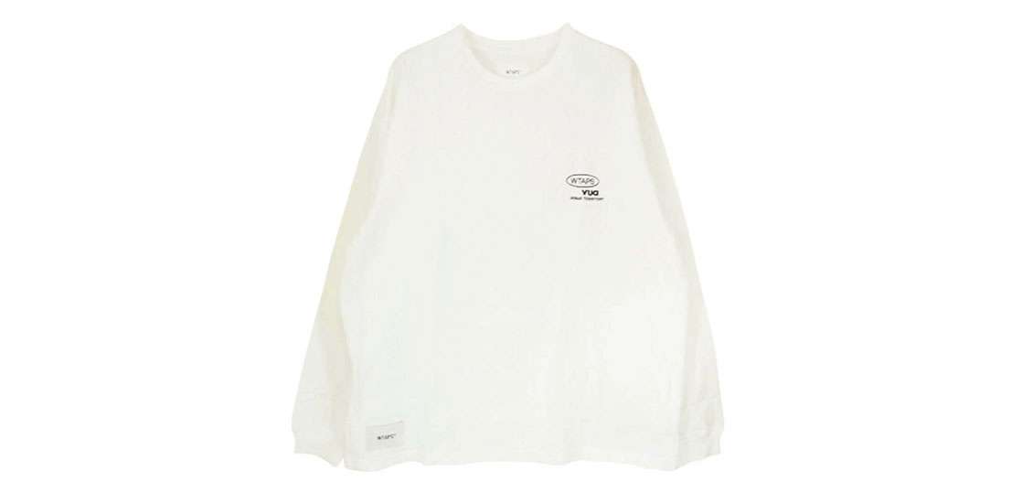 ダブルタップス 23SS 232ATDT-CSM06 AII 01 LS コットン プロテクト ロゴ 刺繍 カットソー 長袖 Tシャツ 買取実績