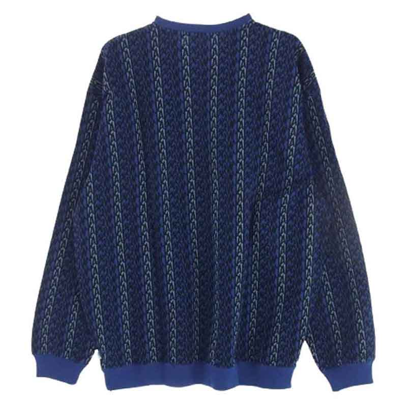 ダブルタップス 24SS 241ATDT-CSM16 BDY/LS/COTTON. テキスタイル サイン ブルー ロンT カットソー 買取実績 画像