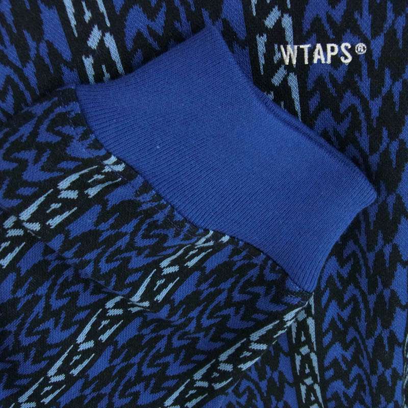 ダブルタップス 24SS 241ATDT-CSM16 BDY/LS/COTTON. テキスタイル サイン ブルー ロンT カットソー 買取実績 画像