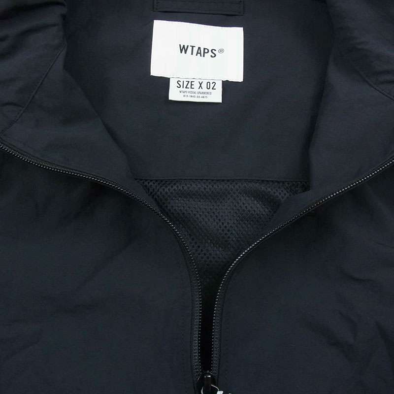 ダブルタップス 25AW 252CWDT-JKM03 TRACK JACKET NYLON. TUSSAH. PERTEX トラック ジャケット 買取実績 画像