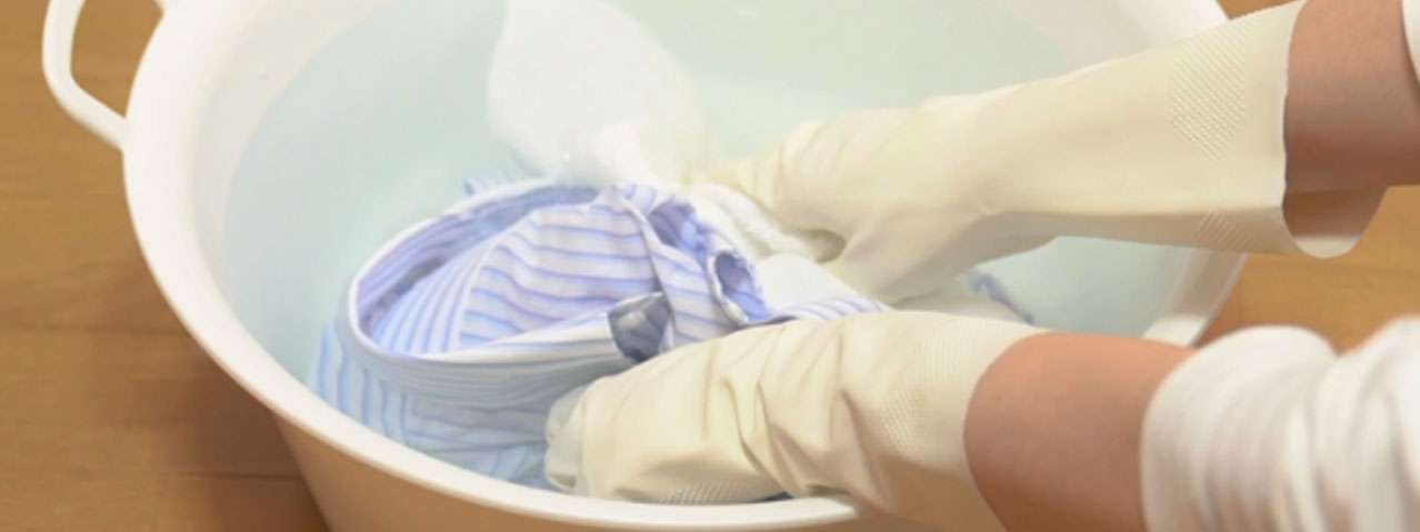 ⑥オキシクリーンでのつけ置き【全体的な黄ばみに】 画像