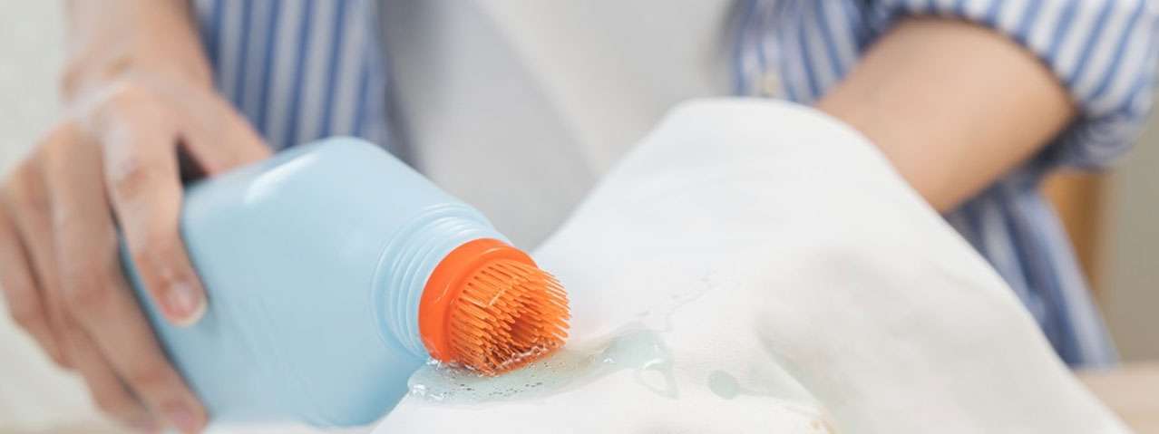 ②色柄物は目立たない部分でテストする 画像