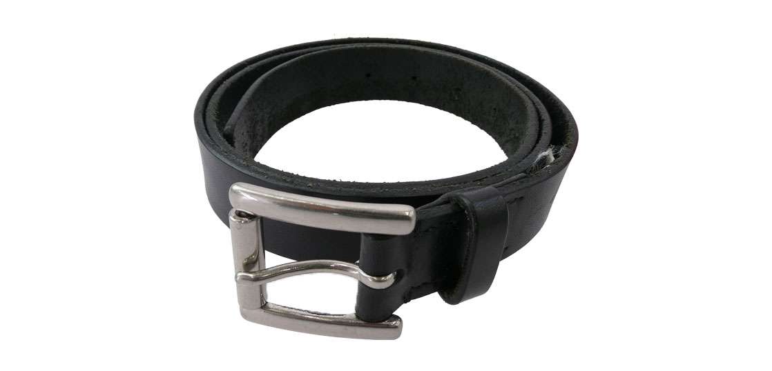 ヨウジヤマモトプールオム HD-F01-762 シルバーバックル ロゴ型押し カウレザー ベルト 買取実績