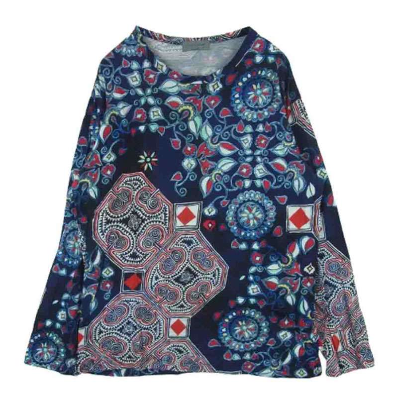 ヨウジヤマモトプールオム HZ-T84-992 CHINOISERIE LONG SLEEVE T-SHIRT 総柄 長袖 カットソー Tシャツ 買取実績 画像
