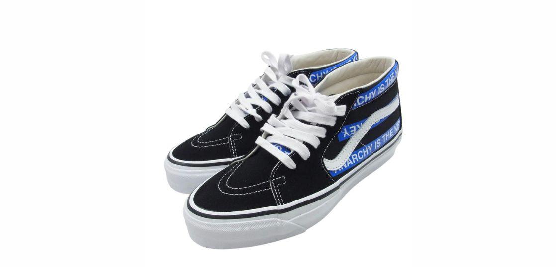 アンダーカバー 24SS MG2926-09 OTW by Vans Sk8-Mid Black Base
