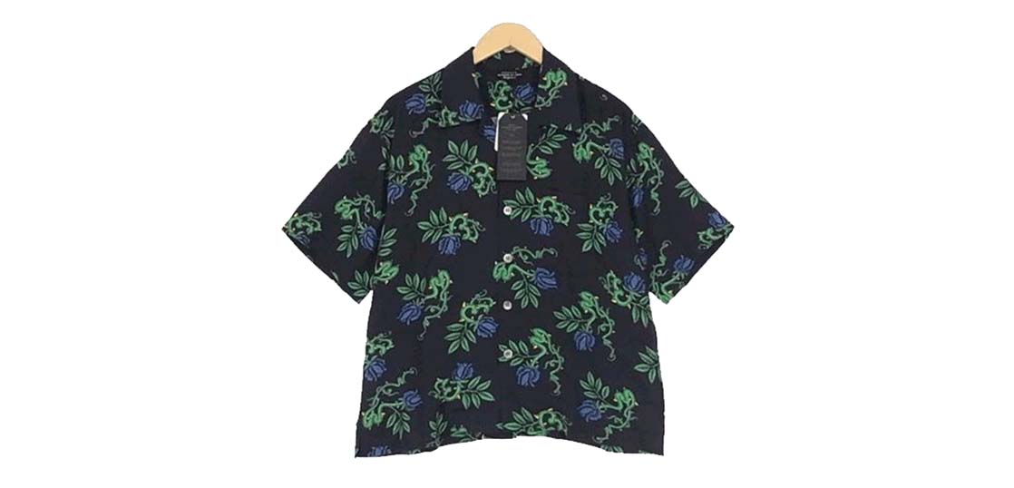 アンユーズド US1405 ローズパターン ショートスリーブ シャツ 買取実績