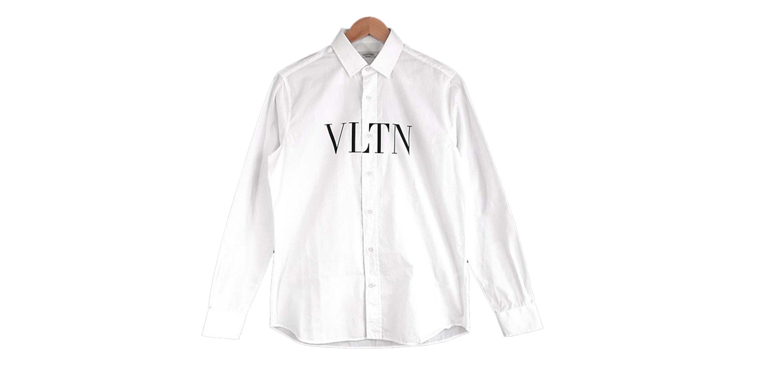 ヴァレンティノ PV0AB7111KN ロゴ プリント 長袖シャツ 買取実績
