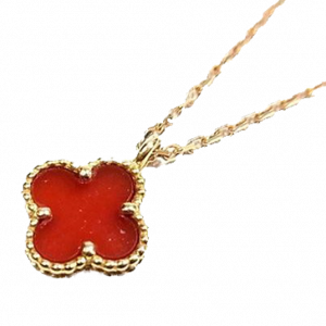 ヴァンクリーフ&アーペル K18スウィートアルハンブラネックレス コーラル 買取実績