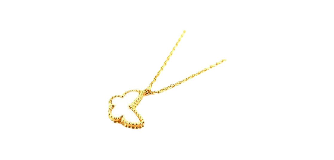 ヴァンクリーフ&アーペル K18スウィートアルハンブラネックレス パピヨン 買取実績