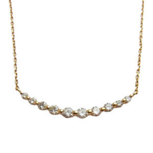 ヴァンドーム青山 K18 ダイヤ ダイア 10P リュールネックレス 買取実績