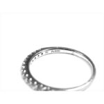 ヴァンドーム青山 Pt900 ダイヤモンド 0.23ct 2.1g ハーフエタニティ リング買取実績画像