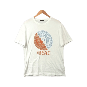 ヴェルサーチェ A83097 A22806 ロゴ プリント Tシャツ 買取実績