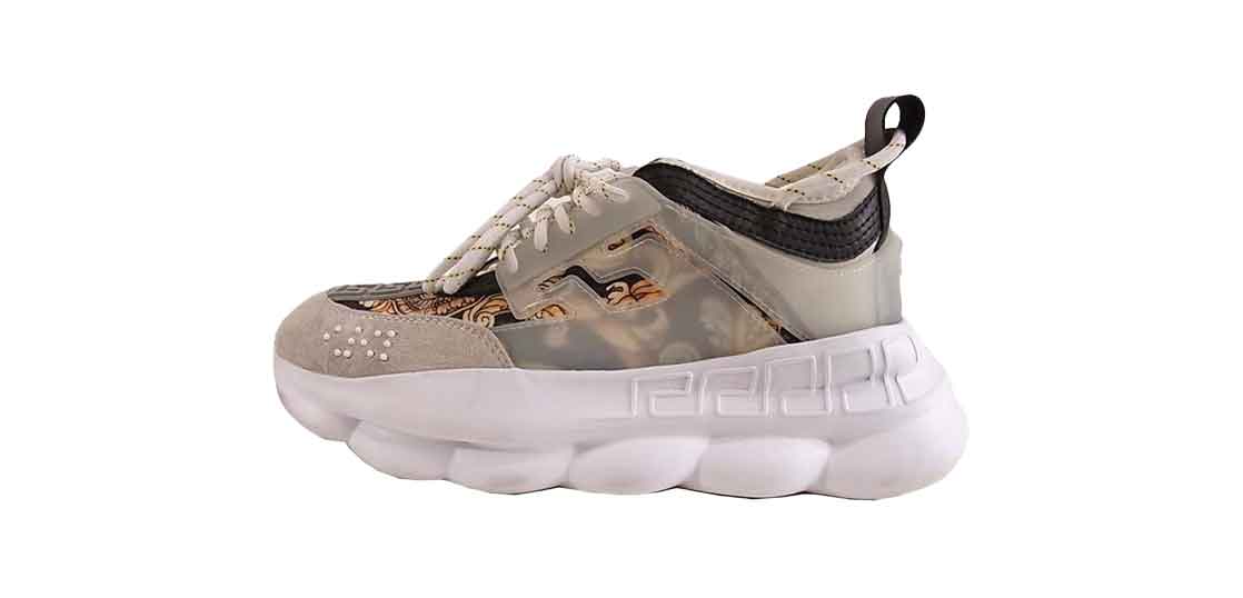 ヴェルサーチェ CHAIN REACTION ローカット スニーカー 買取実績