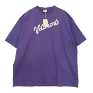 ヴェトモン 20SS SS20TR413 MILK TEE ロゴ プリント Tシャツ 買取実績