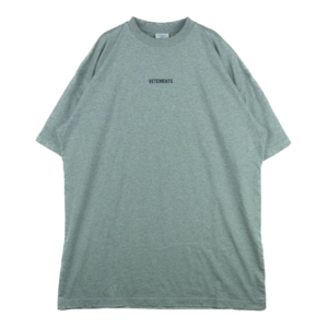 ヴェトモン 21SS UE51TR540G ロゴ プリント オーバーサイズ 半袖 Tシャツ 買取実績