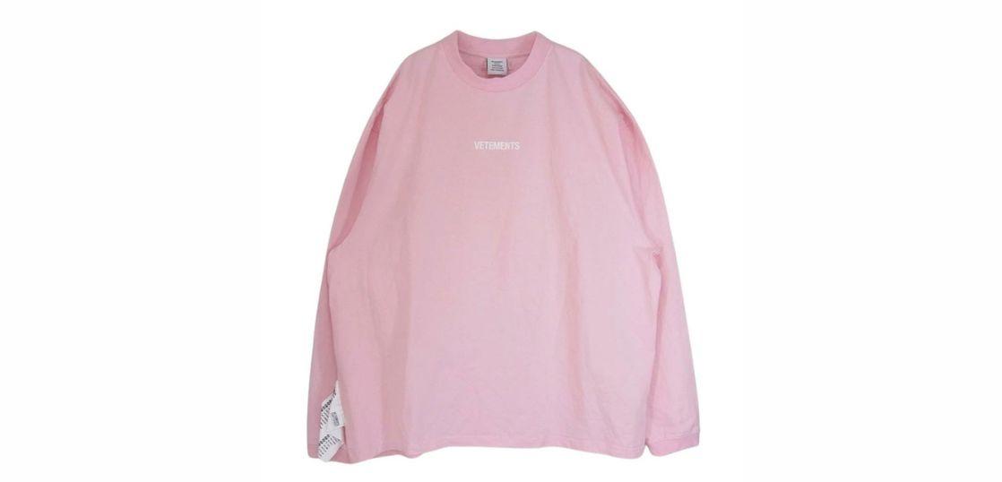 ヴェトモン 22SS UE52TR280P Logo Label Tee 長袖 Tシャツ カットソー 買取実績