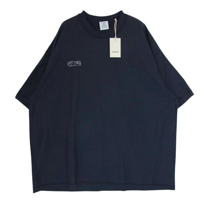 ヴェトモン 24SS UE64TR600NN Inside Out Embroidered Logo 半袖 Tシャツ 買取実績 画像