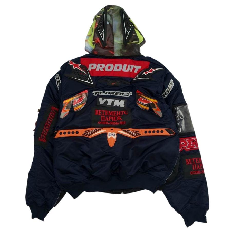 ヴェトモン ALPHA INDUSTRIES Racing bomber jacket アルファ 再構築 レーシング ボンバー ジャケット 買取実績 画像