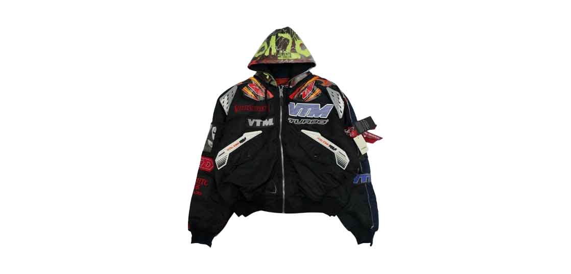 ヴェトモン ALPHA INDUSTRIES Racing bomber jacket アルファ 再構築 レーシング ボンバー ジャケット 買取実績