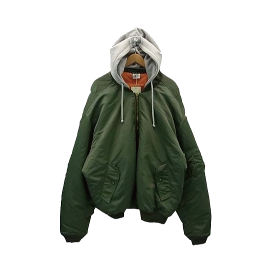 ヴェトモン フード ドッキング オーバーサイズ MA-1ジャケット画像