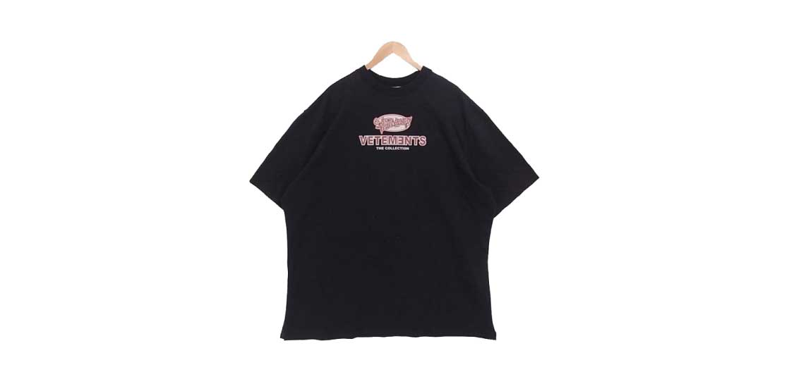 ヴェトモン 18春夏 WSS18TR8 国内正規品 サイドオープンTシャツ 買取実績