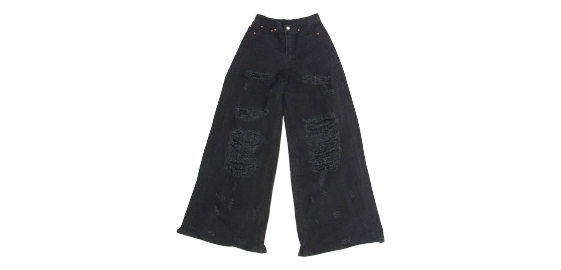 ヴェトモン UE54240B Destroyed Baggy Jeans 買取実績