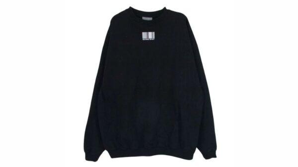 ヴェトモン VL12TR140B VTMNTS BARCODE SWEATSHIRT 買取実績