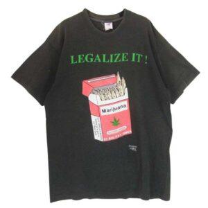 ヴィンテージ VINTAGE 90s Fashion Victim LEGALIZE IT tee  買取実績