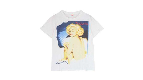 ヴィンテージ  90s madonna blond ambition tour Tシャツ 買取実績