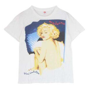 ヴィンテージ  90s madonna blond ambition tour Tシャツ 買取実績