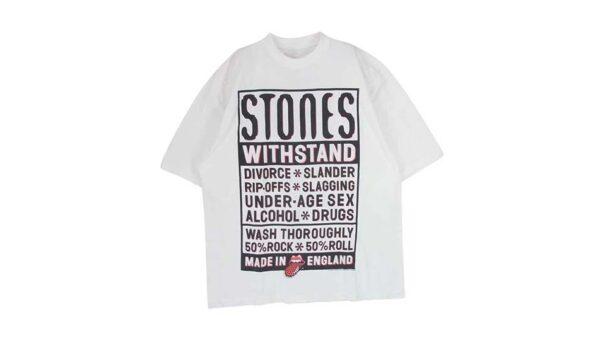 ヴィンテージ 90s THE ROLLING STONES バンド Tシャツ ホワイト系 買取実績