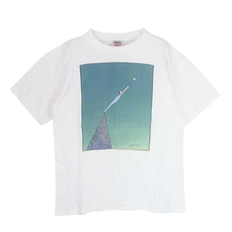 ヴィンテージ vintage 90s USA製 Richard Stine プリント 丸首 クルーネック 半袖 Tシャツ 買取実績 画像