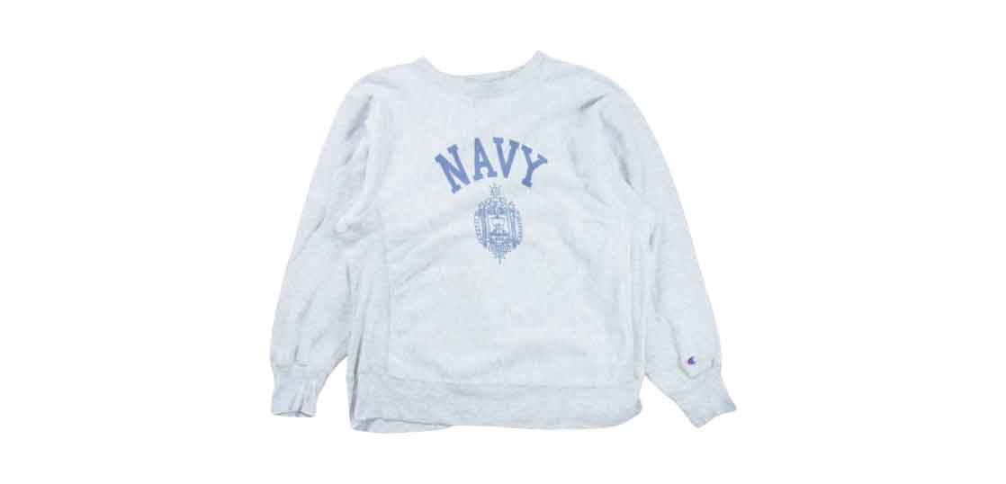 ヴィンテージ チャンピオン US NAVY トリコタグ リバース